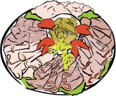 Meat Platter Clipart
