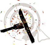Messy Dinner Plate Clipart