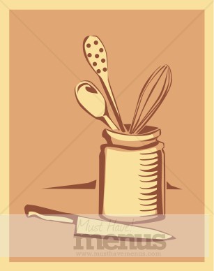 Kitchen Utensils Clipart