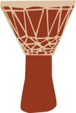 Hand Drum Clipart