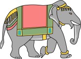 Indian Elephant Clipart