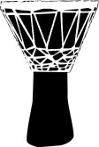 Tribal Drum Clipart