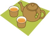 Kids Tea Set Clipart