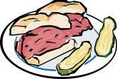 Picnic Sandwich Clipart