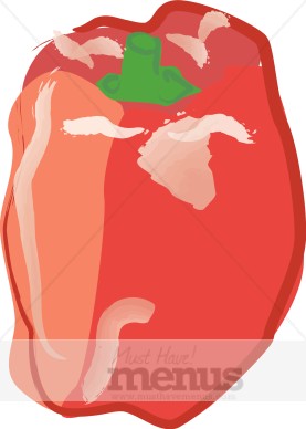 Red Pepper Clipart
