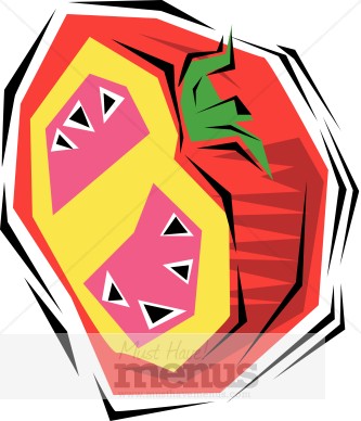 Red Tomato Clipart