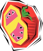 Red Tomato Clipart