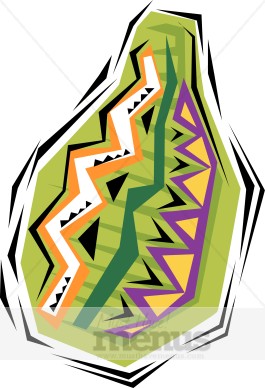 Ripe Avocado Clipart