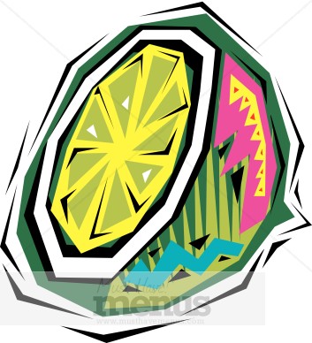 Lime Squeeze Clipart