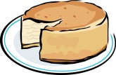 New York Cheesecake Clipart