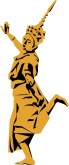 Asian Dancer Clipart