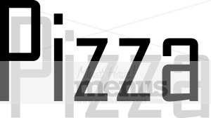 Pizza Label Clipart