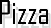 Pizza Label Clipart