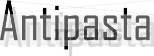 Antipasta with Drop Shadow