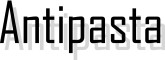 Antipasta with Drop Shadow
