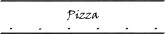 Pizza Section Divider