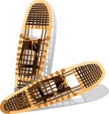 Snow Shoes Clipart
