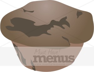 Chocolate Muffin Clipart
