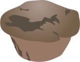 Chocolate Muffin Clipart