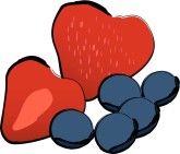 Summer Berries Clipart