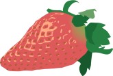 Red Strawberry Clipart