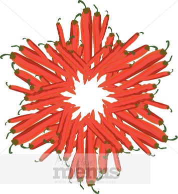 Red Chilis Clip Art