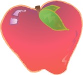 Red Apple Clipart