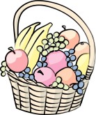Fruit Gift Basket Clipart