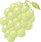 Bunch Grapes Clipart