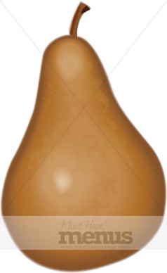 Pear Fruit Clipart