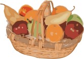 Fresh Fruits Clipart
