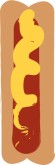 Ballpark Hotdog Clipart