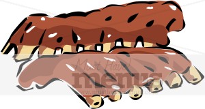 Barbecue Ribs Clipart