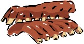 Barbecue Ribs Clipart