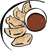 Pot Stickers Clipart