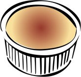 Creme Brulee Clipart