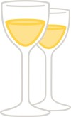 White Wine Glass Clipart
