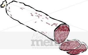 Salami Clipart