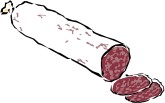 Salami Clipart