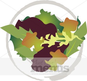 Green Salad Clipart