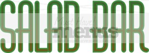 Salad Bar Label
