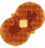 Hot Waffles Clipart