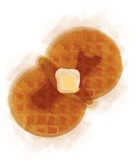 Belgian Waffle Clipart