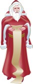Santas List Clipart