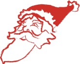 Bearded Santa Clipart