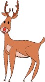Cartoon Rudolph Clipart