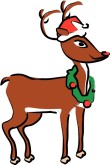 Cute Rudolph Clipart