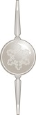 Glass Snowflake Clipart