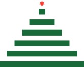 Designer Christmas Tree Clipart
