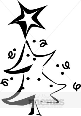 Fun Christmas Tree Clipart